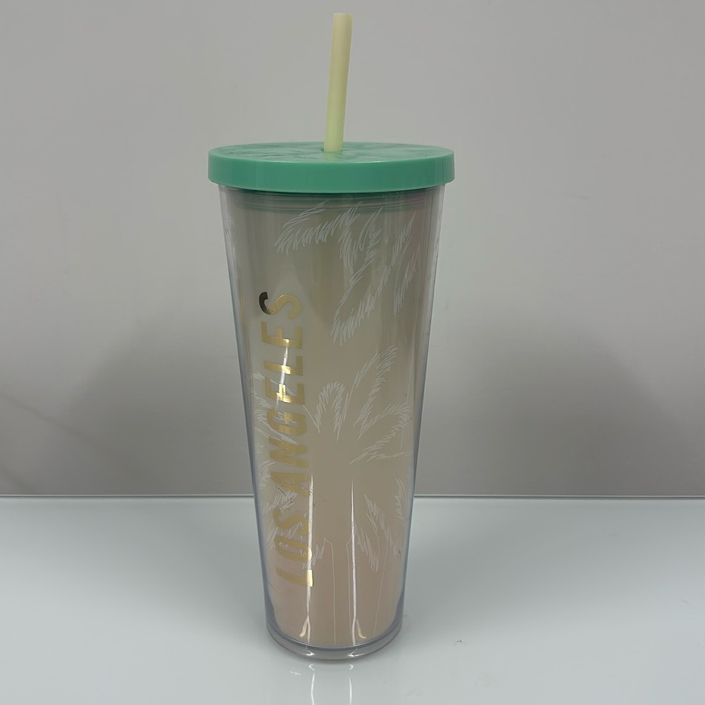 Starbucks Los Angeles 24 oz Venti Cold Cup Traveler Tumbler